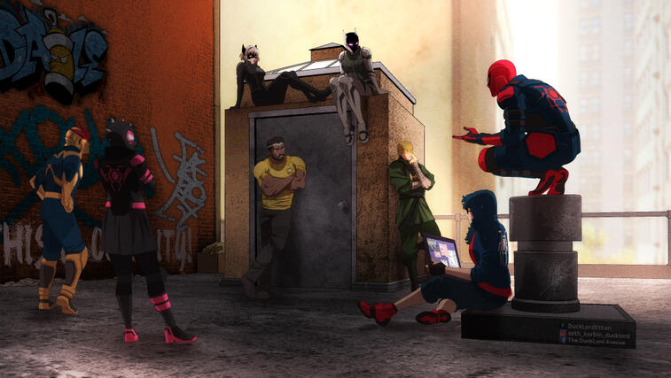 Spider-man is now the leader of the New Street Sentries after having his trust restored.