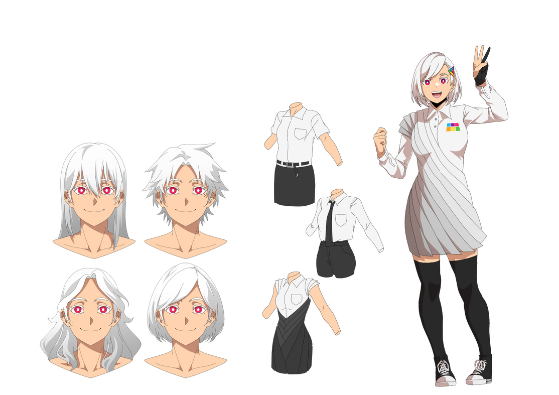 Design notes for Kathreena's look.