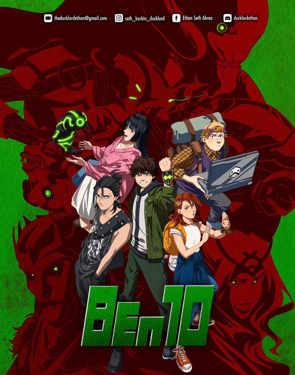 Redesigned Characters